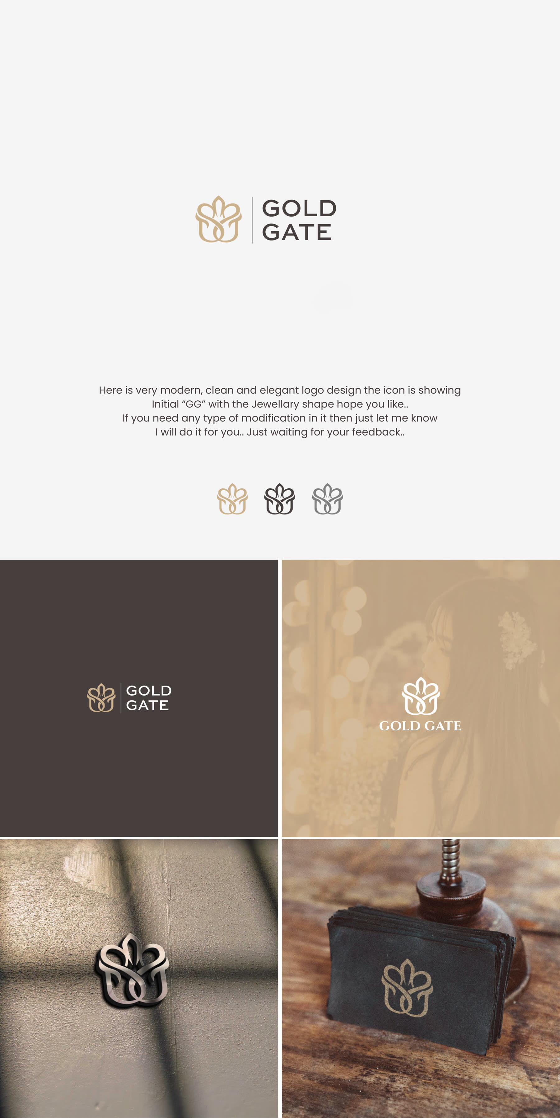 Gold Gate Logo Design
